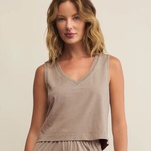 Z Supply Sloane V-Neck Top Size Small